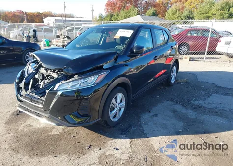 2024 Nissan Kicks S Xtronic Cvt z USA, uszkodzony, nr VIN 3N1CP5BV6RL577231